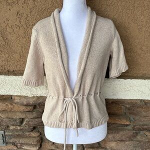 Talbots Cream Women's Cardigan Sweater